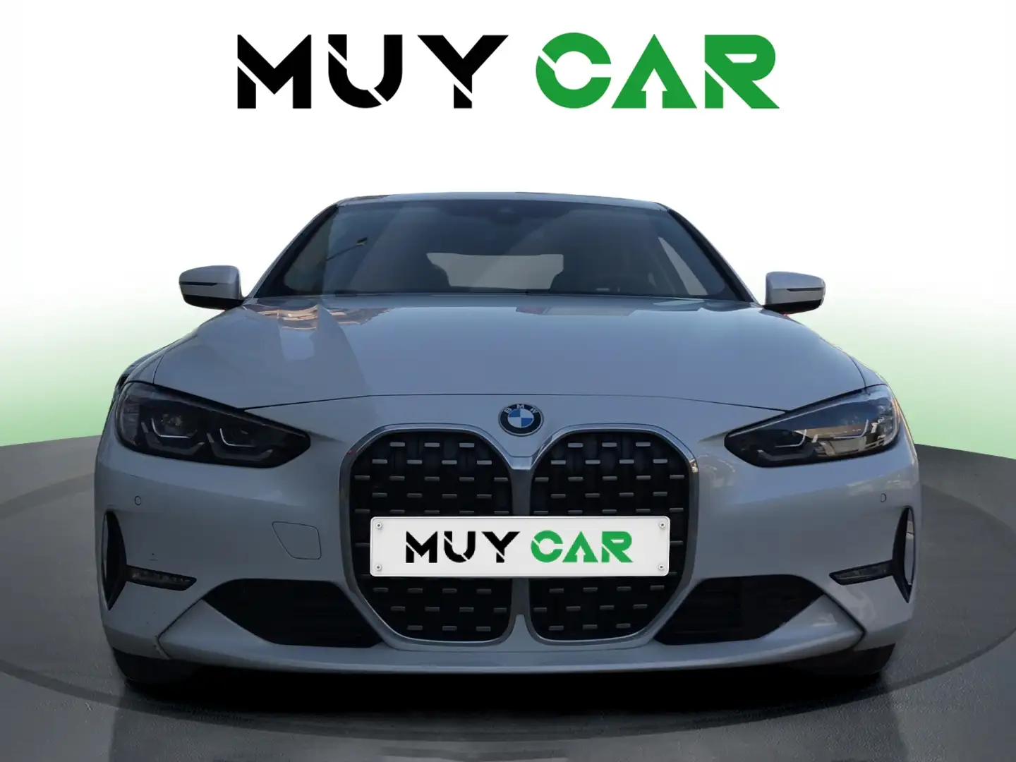 BMW 420 420dA Coupé Blanc - 2