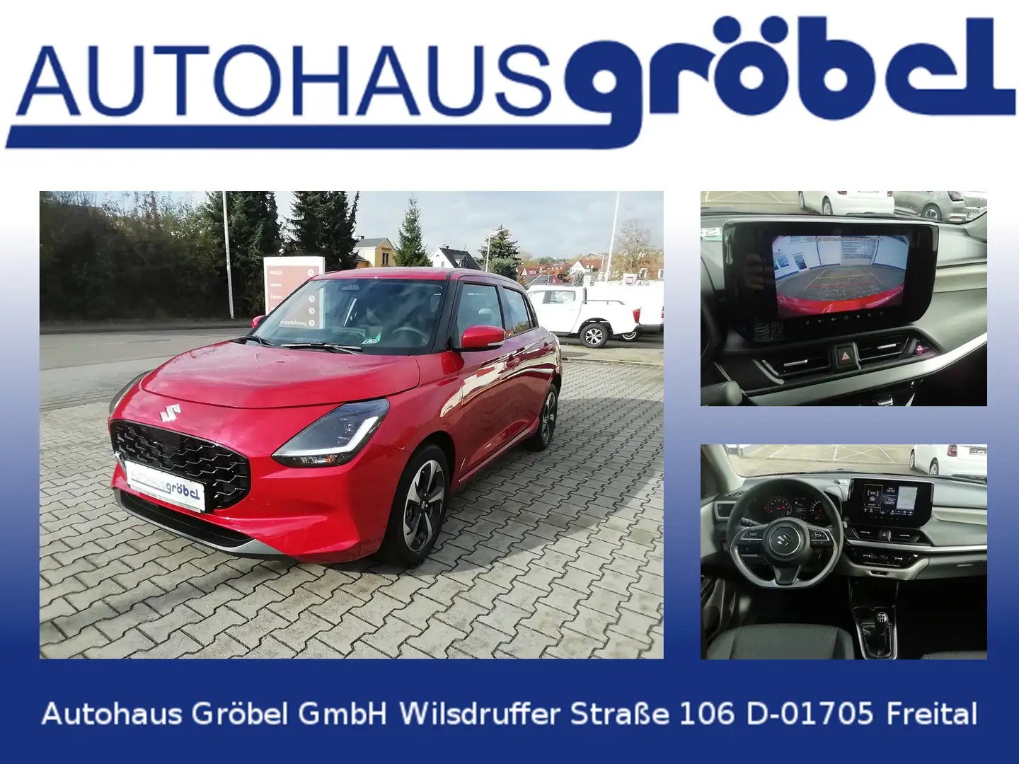 Suzuki Swift Comfort+ Hybrid DAB Navi Rückf.kam. Rosso - 1