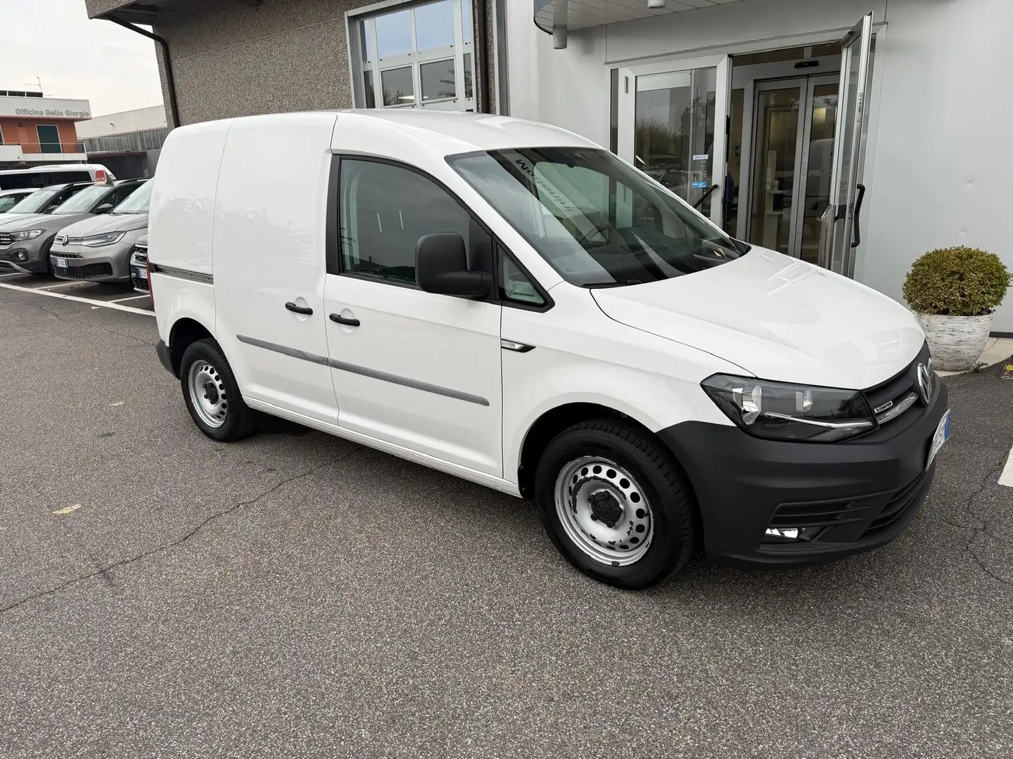 Volkswagen Caddy 14. Tgi Furgone Iva Esclusa Blanc - 2