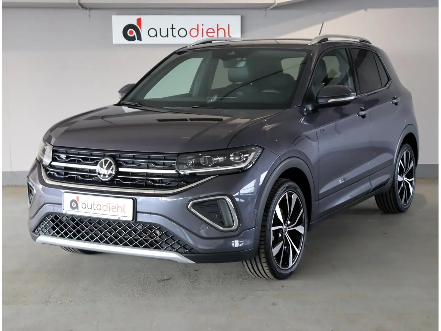 Volkswagen T-Cross 1.5 TSI DSG R-Line *AHK*NAVI Grau - 2