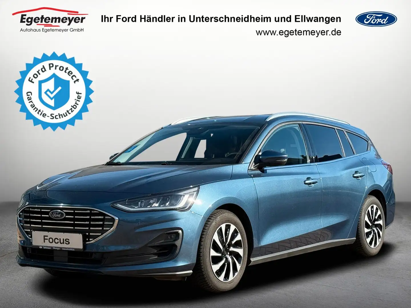 Ford Focus Turnier Titanium X AUTOMATIK NAVI RFK LED Blau - 1