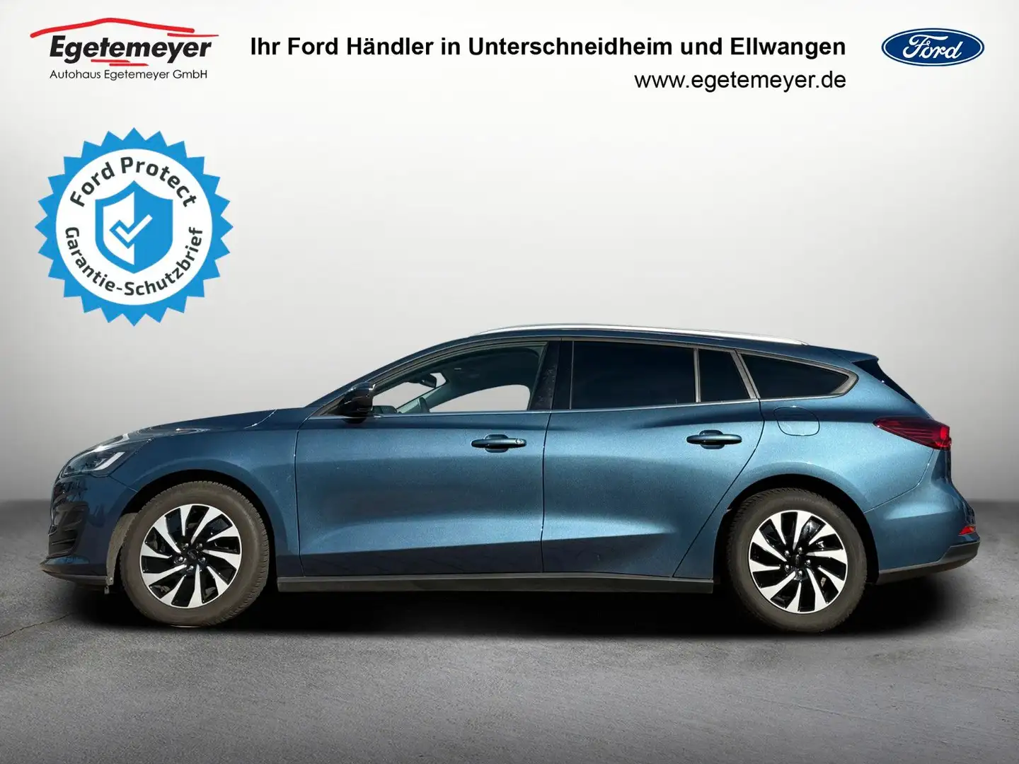 Ford Focus Turnier Titanium X AUTOMATIK NAVI RFK LED Blau - 2