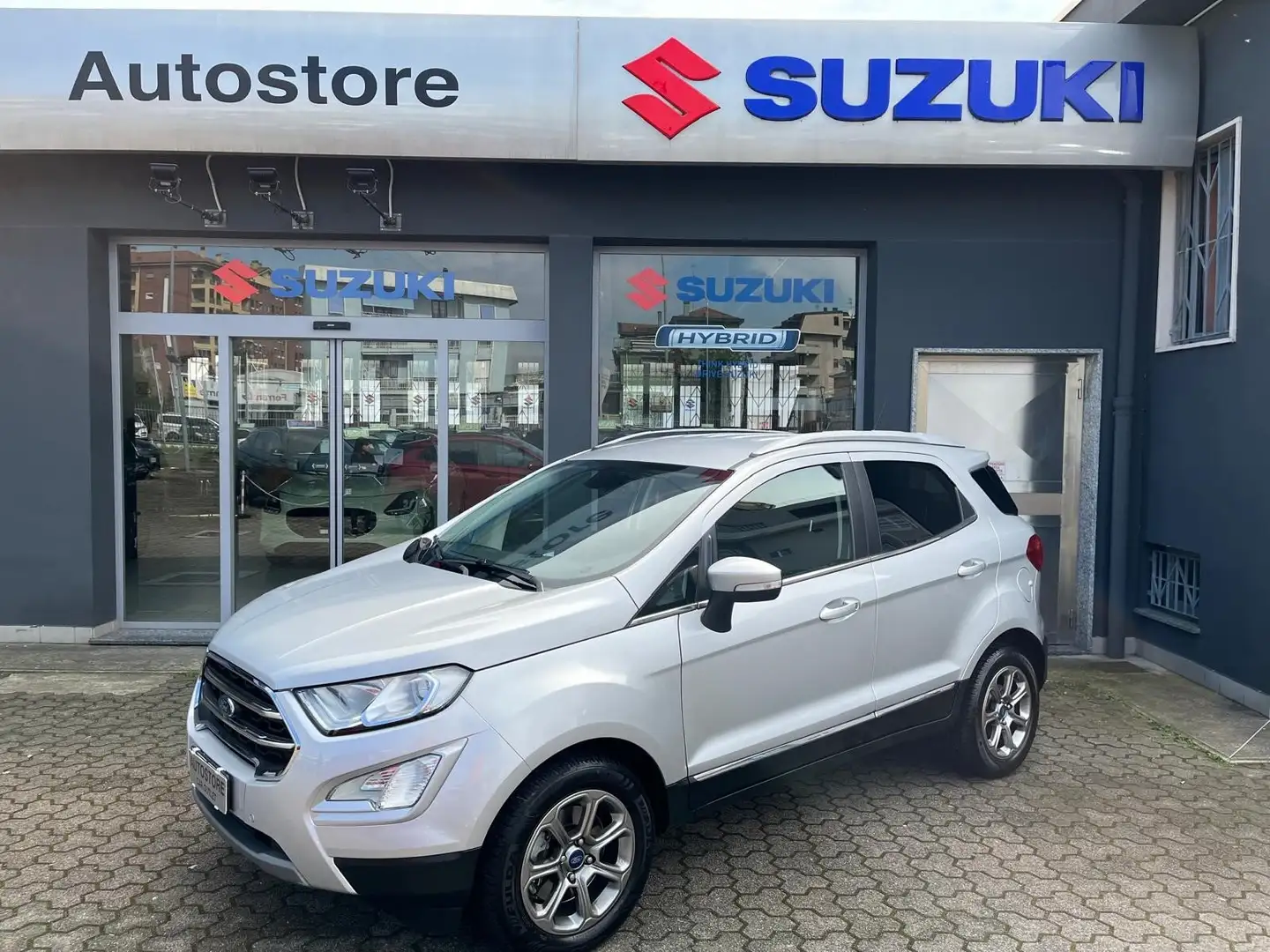 Ford EcoSport 1.0 BENZINA Titanium 125 CV AUTOMATICO!!!! Argento - 1