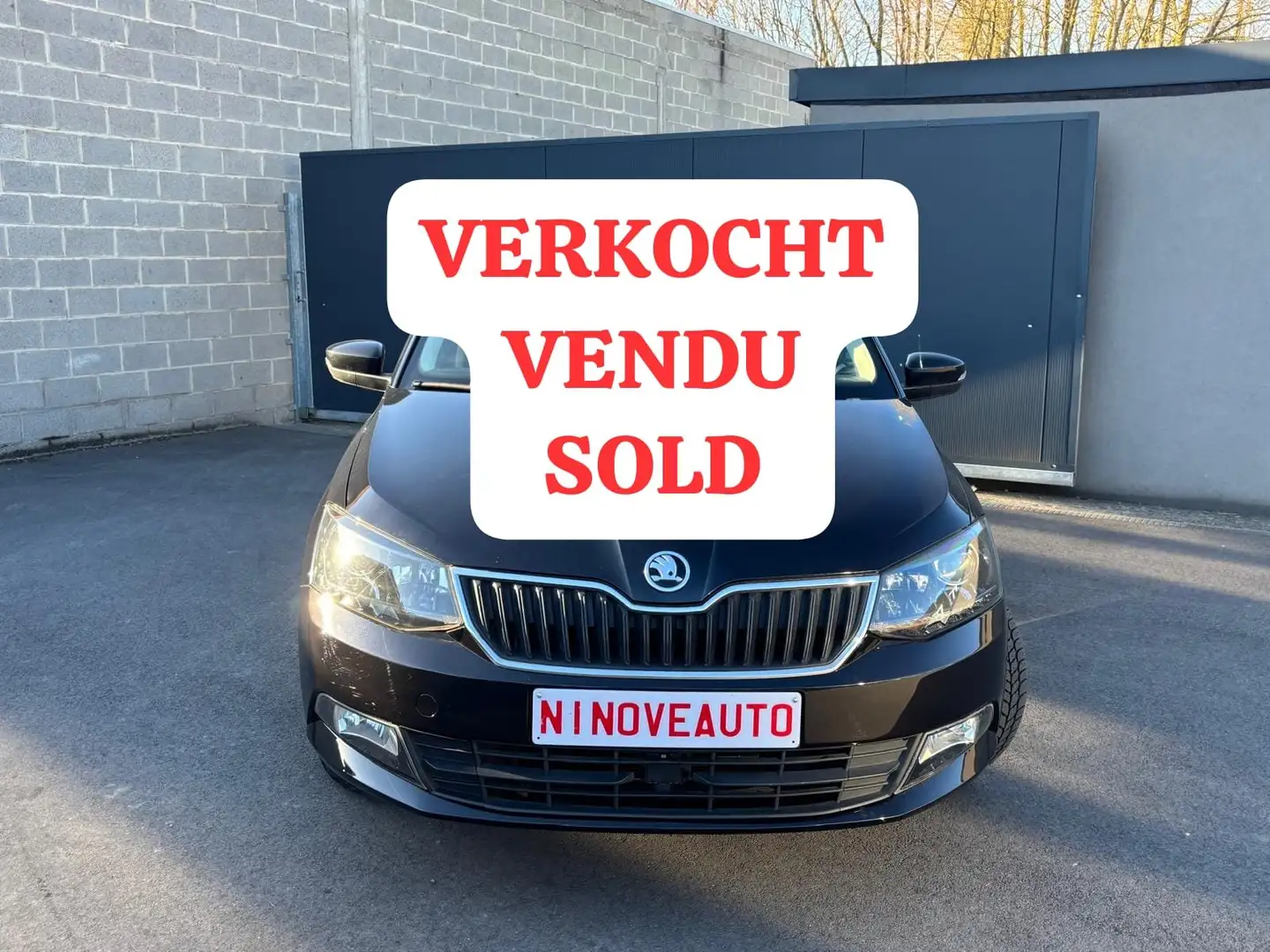 Skoda Fabia 1.0i CLEVER*PARKSENSOR NAV BLUETH USB CRUISE Noir - 1