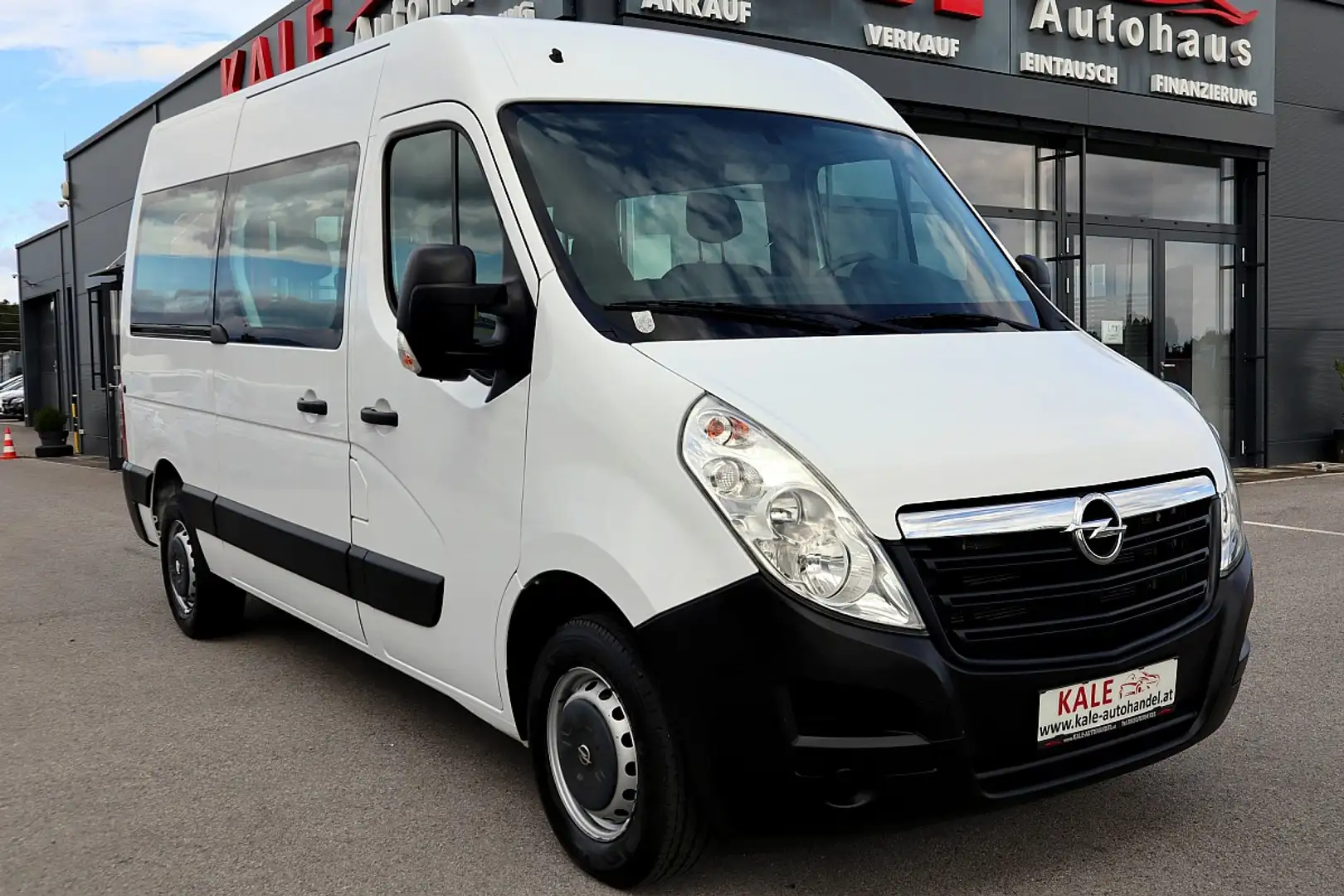 Opel Movano L2H2 2,3 CDTI BiTurbo BI 3,3t*1.Besitz*9-Sitzer* Weiß - 2