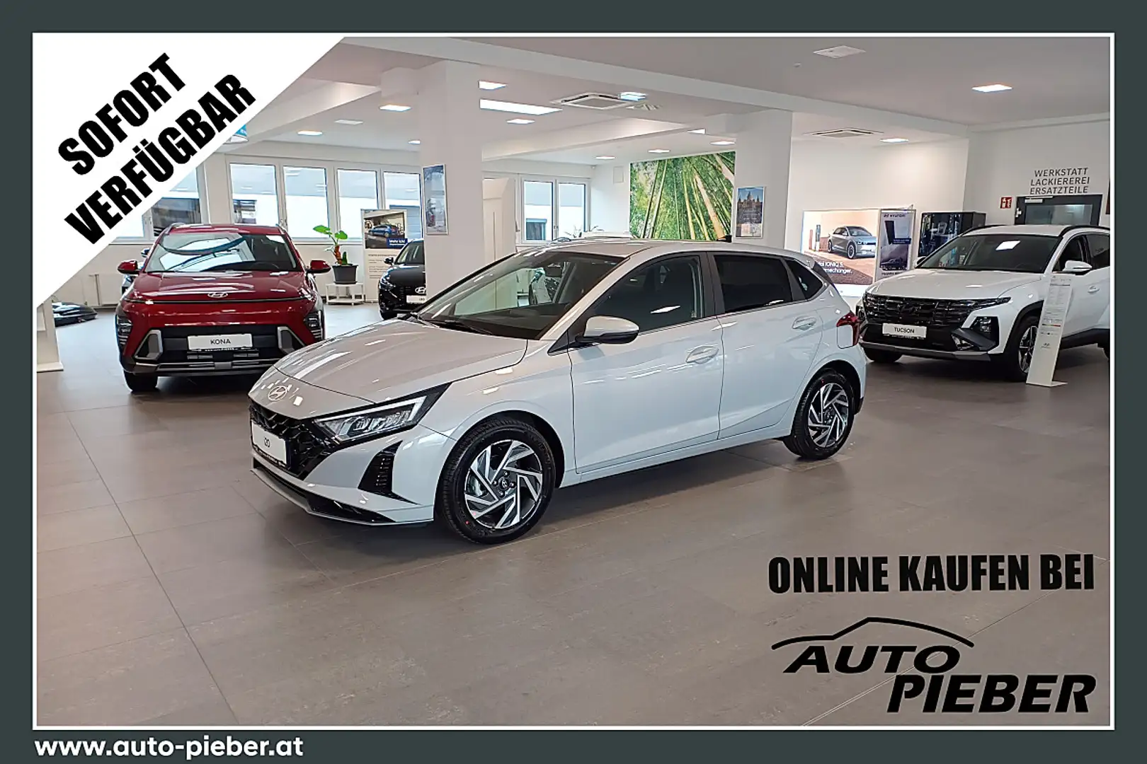 Hyundai i20 1,2 MPI GO PLUS *LED* *RFK* *BARKAUFPREIS* Grau - 1