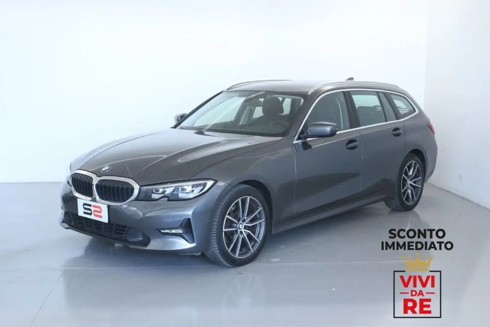 BMW 320 320 d 48V xDrive Touring Advantage *SCONTO IMMEDI Gris - 1