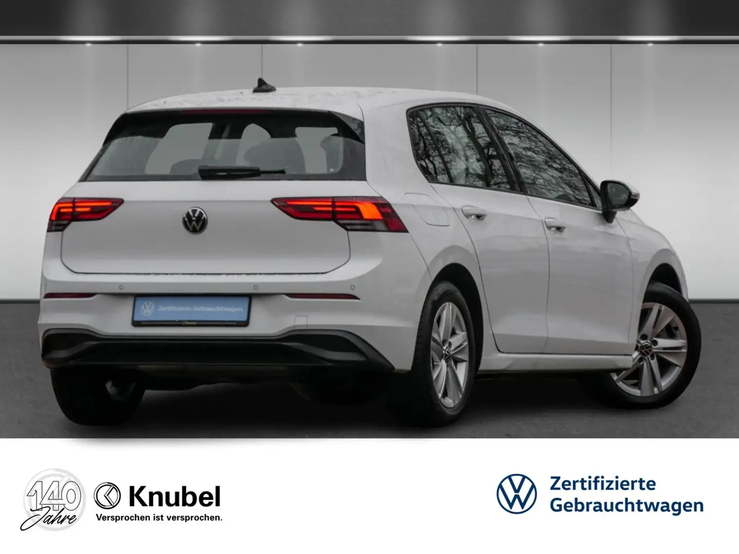 Volkswagen Golf VIII Life 1.0 eTSI DSG LED Navi TravelAss. Weiß - 2