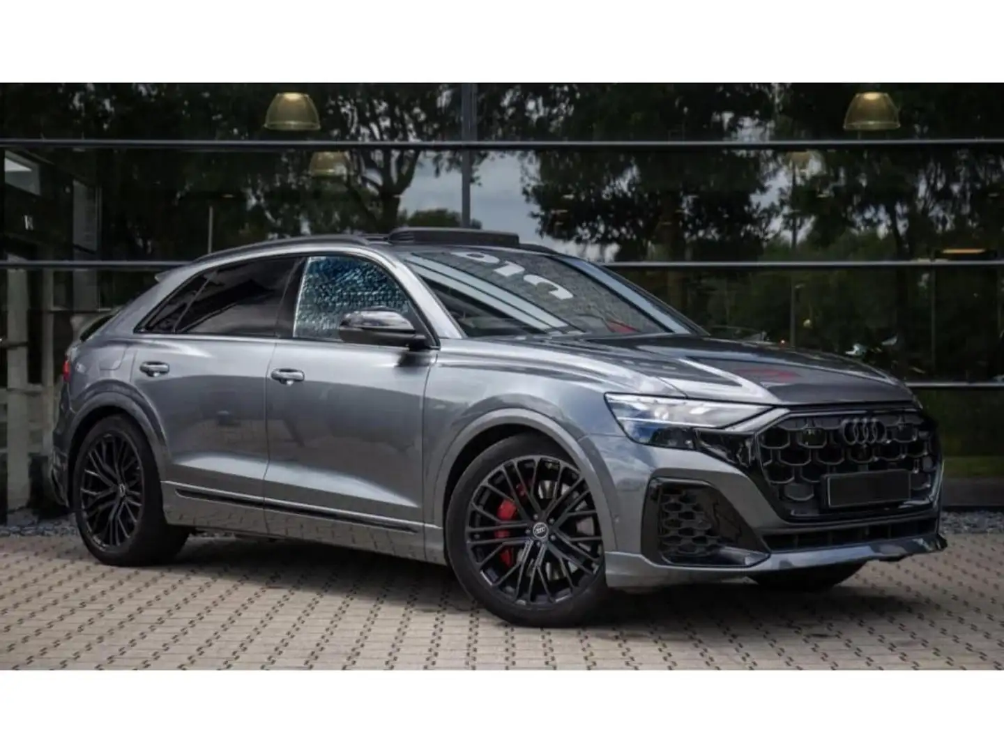 Audi Q8 phase II Quattro 60 TFSI BVA 490 Blackline Grau - 1