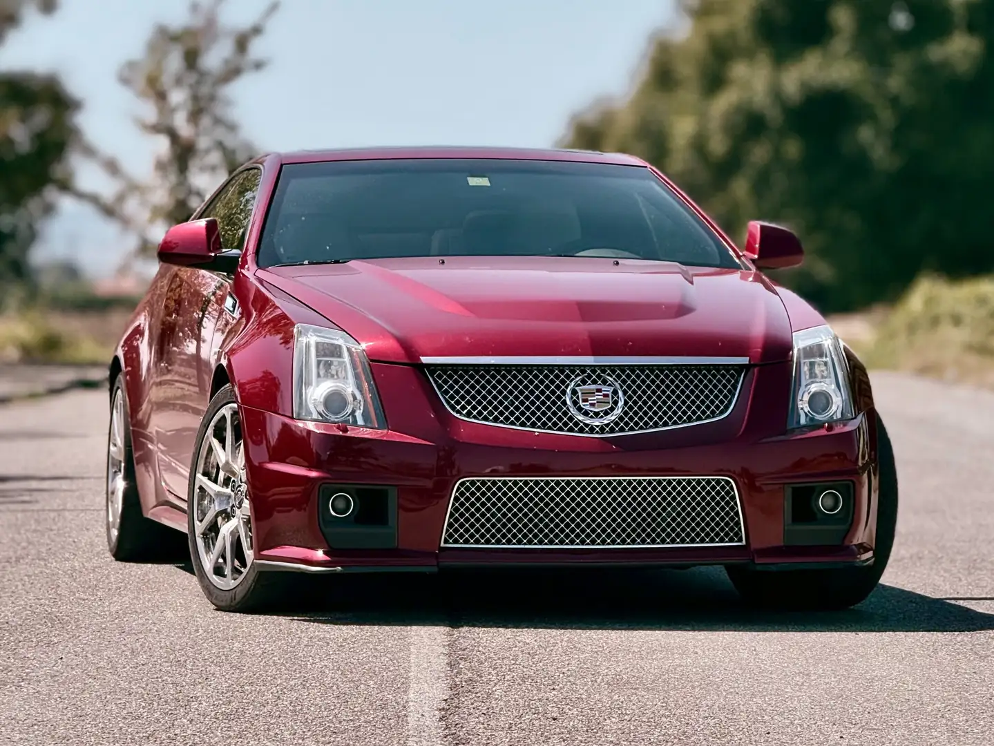 Cadillac CTS CTS Coupe 6.2 V8 Supercharged auto Rosso - 1