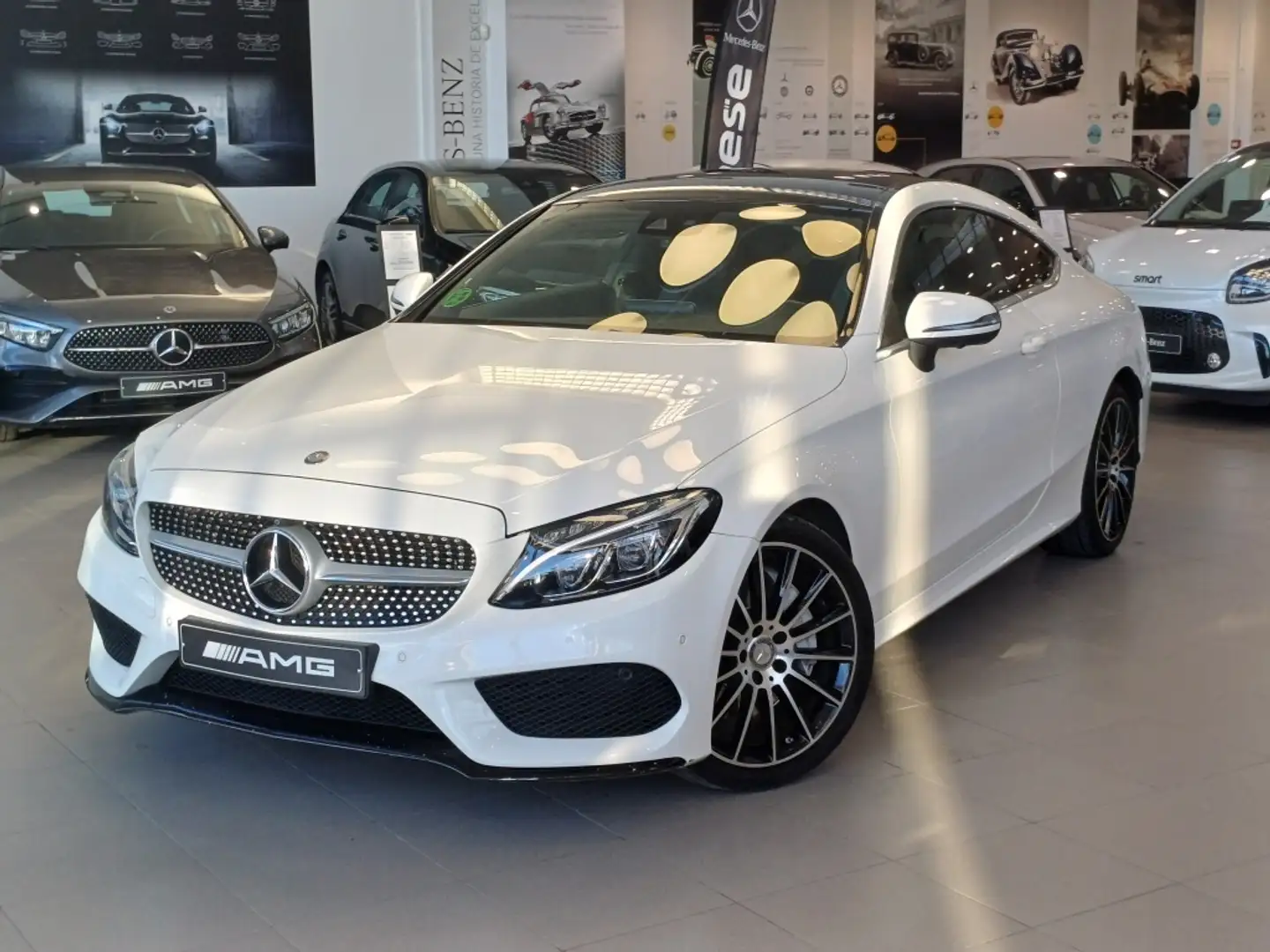 Mercedes-Benz C 250 Coupé 250d (4.75) 9G-Tronic Blanco - 1