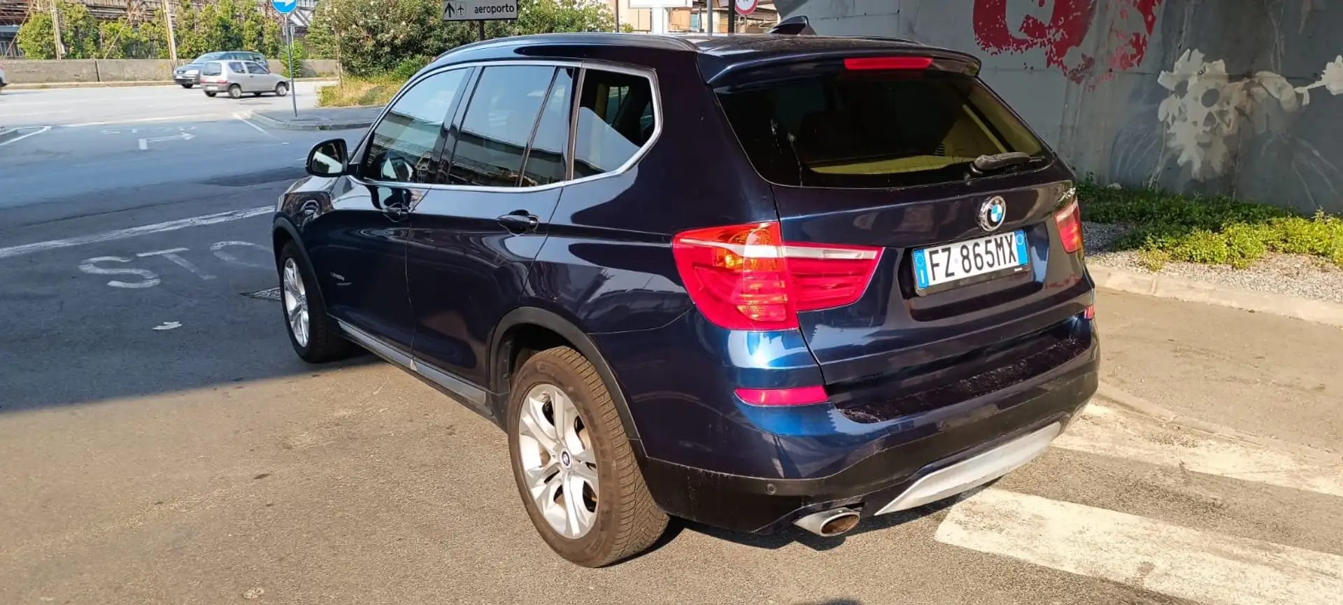 BMW X3 X3 F25 LCI 2014 xdrive20d Bleu - 2