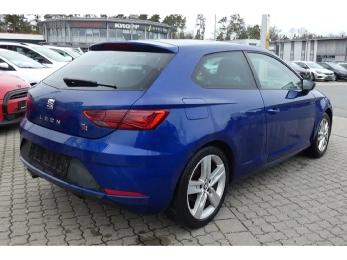 SEAT Leon FR 1.4 TSI ACT Navi PDC Klima LED CD Blau - 2