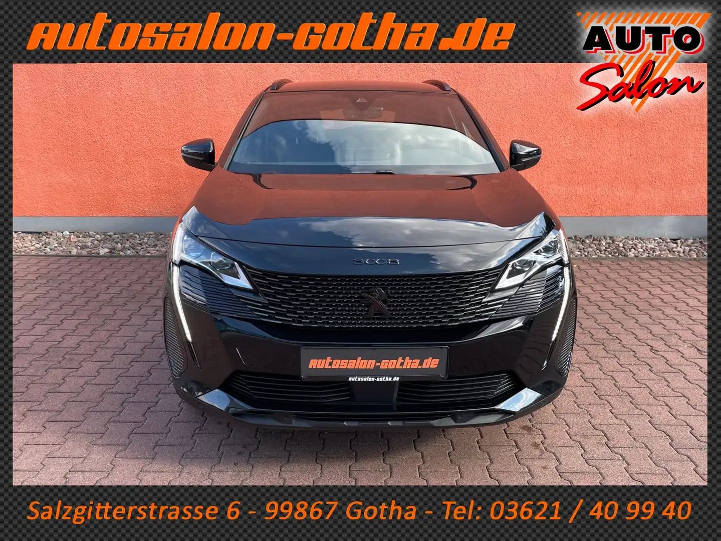 Peugeot 3008 GT BlueHDi 130 EAT8 NAVI+AHK CAM ACC LED Negro - 2