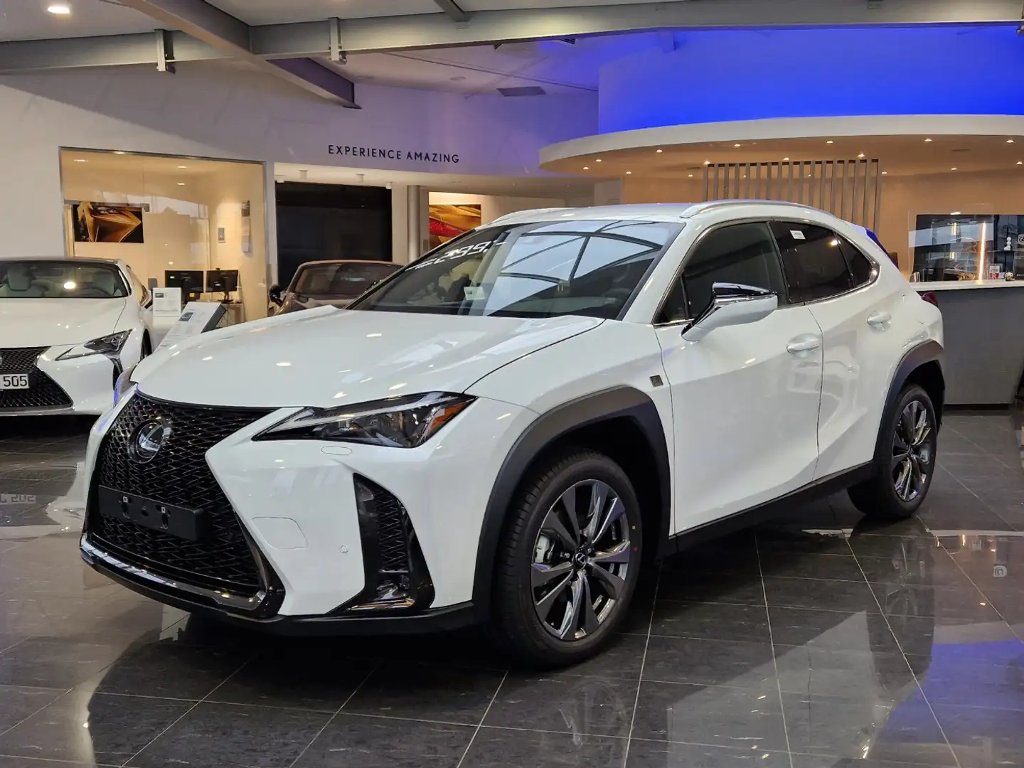 Lexus UX 300h F Sport Design ACC FLA SpurH LM Bianco - 2