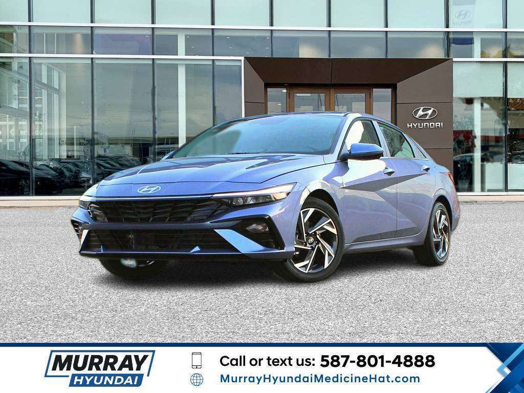 Meta Blue 2026 Hyundai Elantra Hybrid Sedan  Automatic