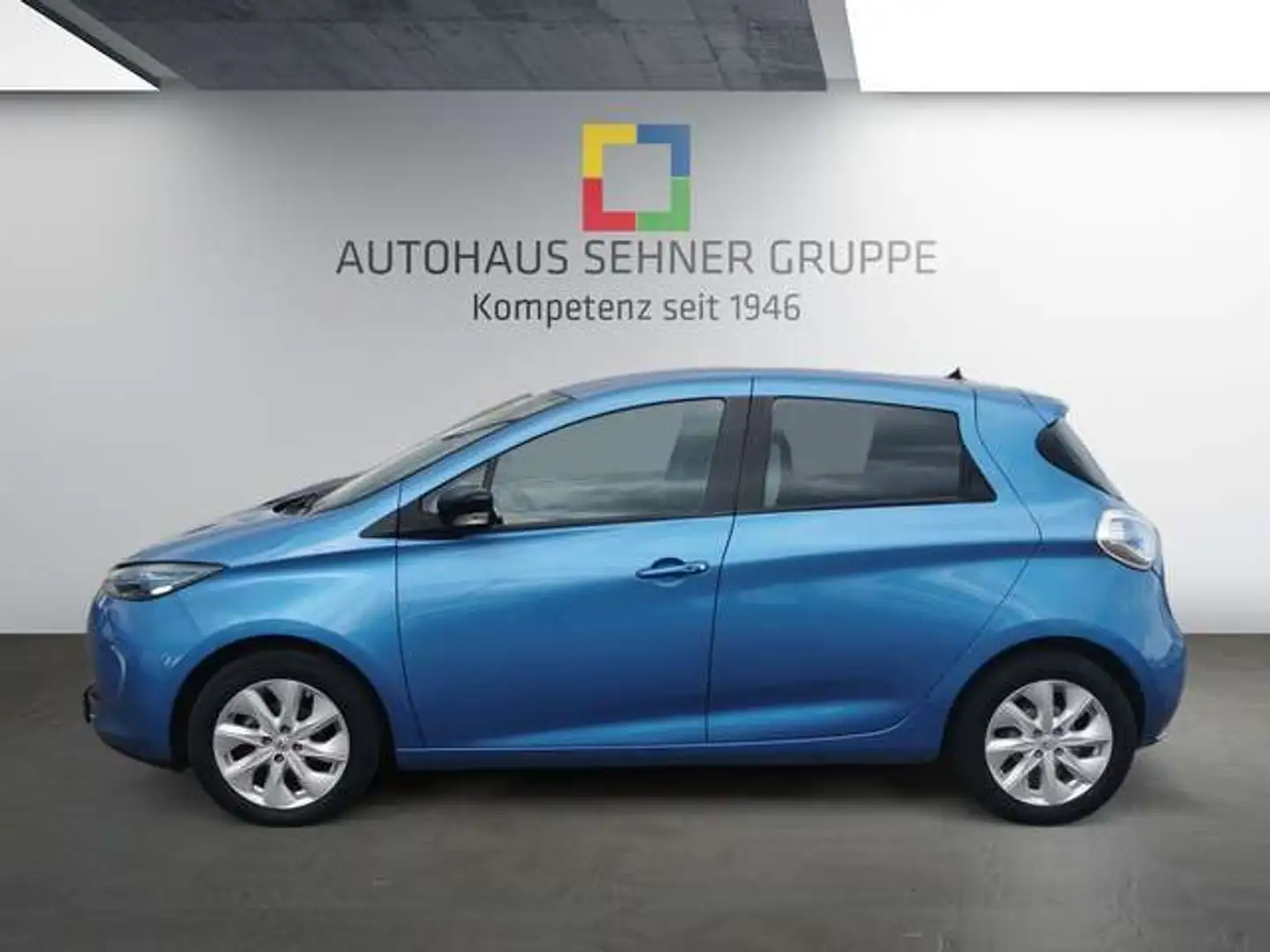 Renault ZOE INTENS R240 zzgl Batt. Miete +Navi+Kamera Blu/Azzurro - 2