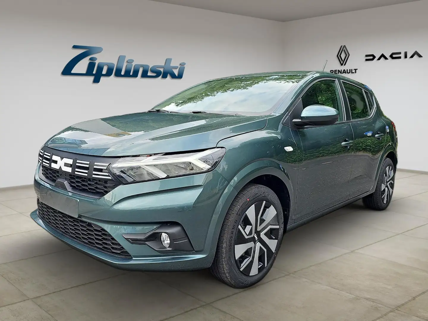 Dacia Sandero Expression Navi, PDC Zielony - 1