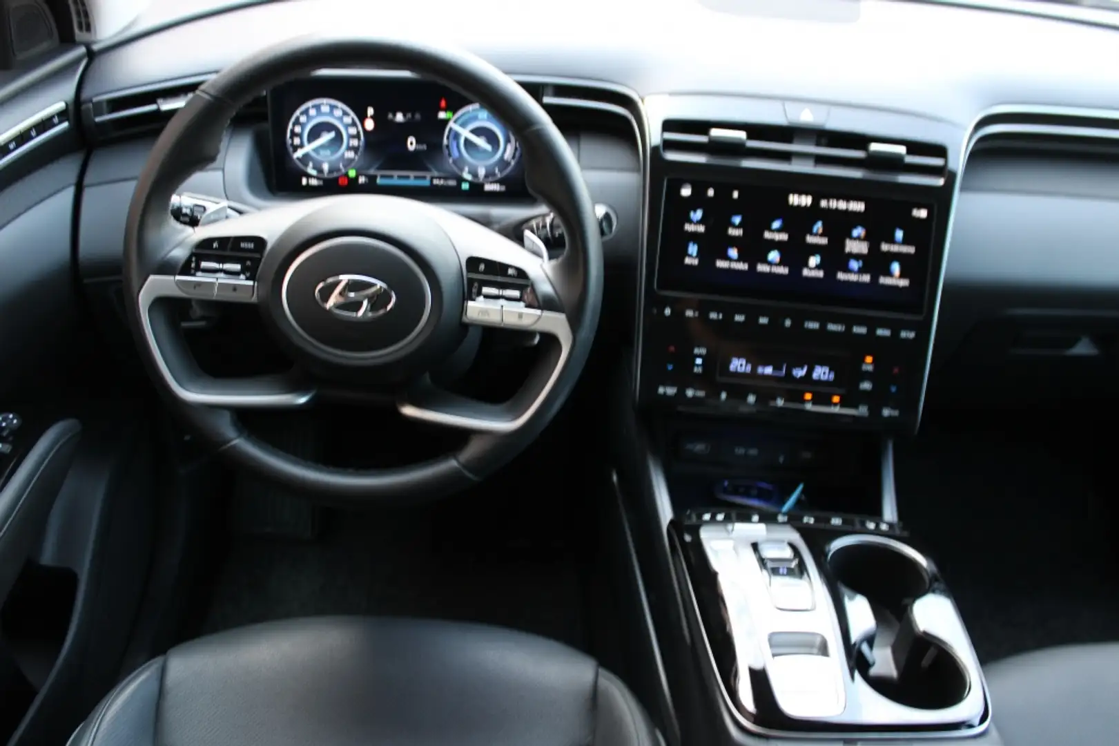 Hyundai TUCSON 1.6 T-GDI HEV Premium Gris - 2