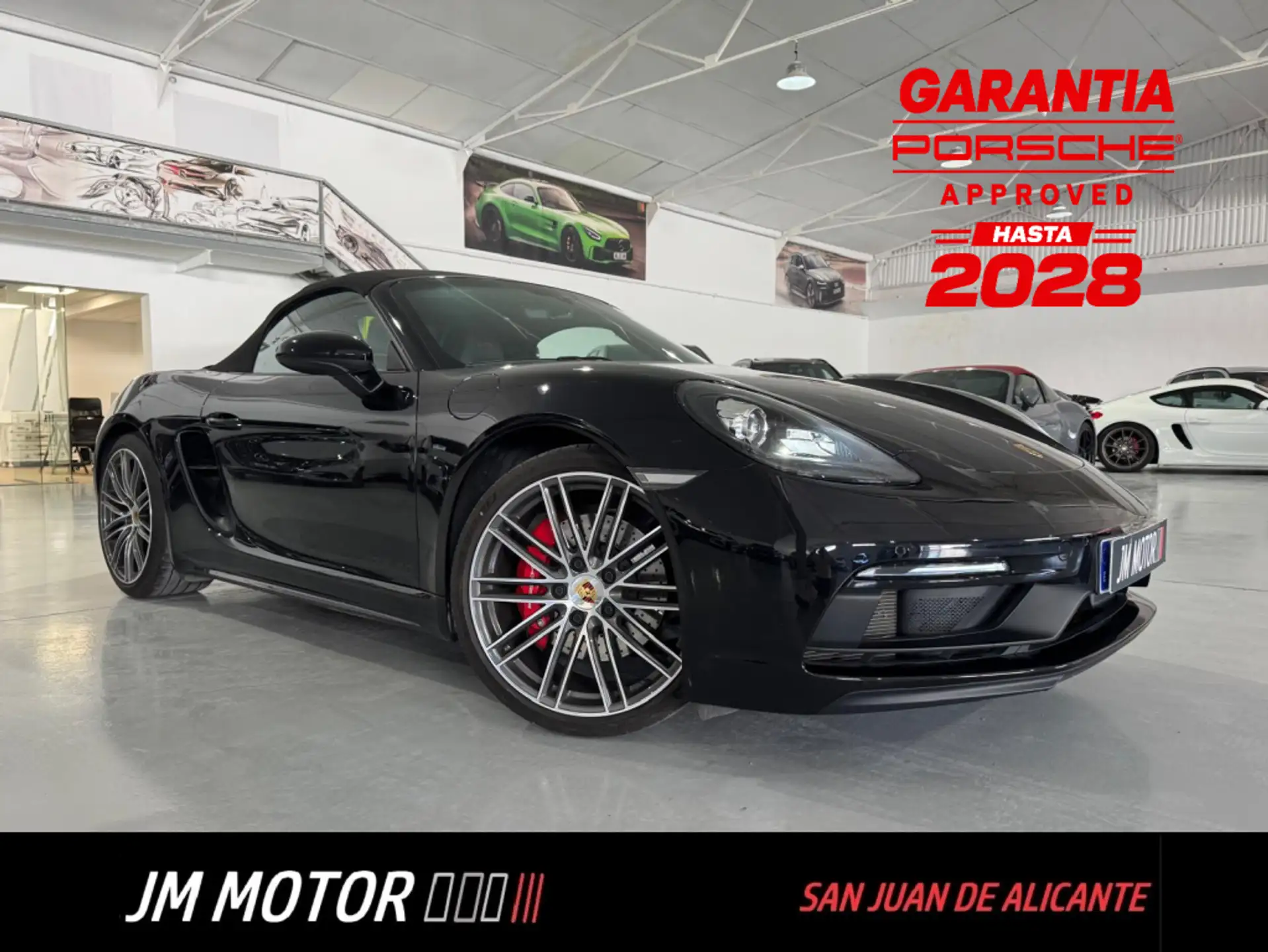 Porsche Boxster GTS 4 2021 검정 사진 1