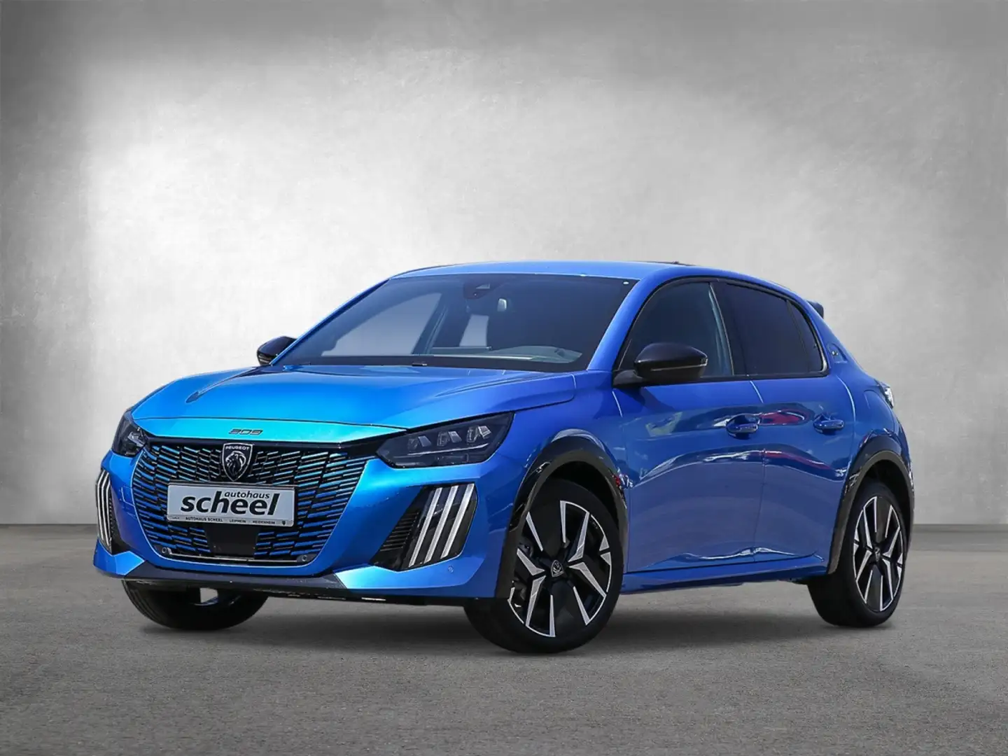 Peugeot 208 Hybrid 110 GT ACC FLA SpurH KAM LED KeyLess Blauw - 2
