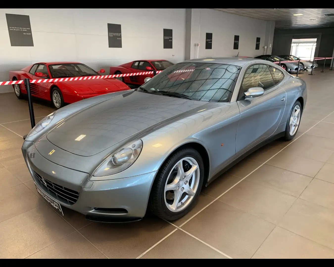 Ferrari 612 Scaglietti F1 Argintiu - 1