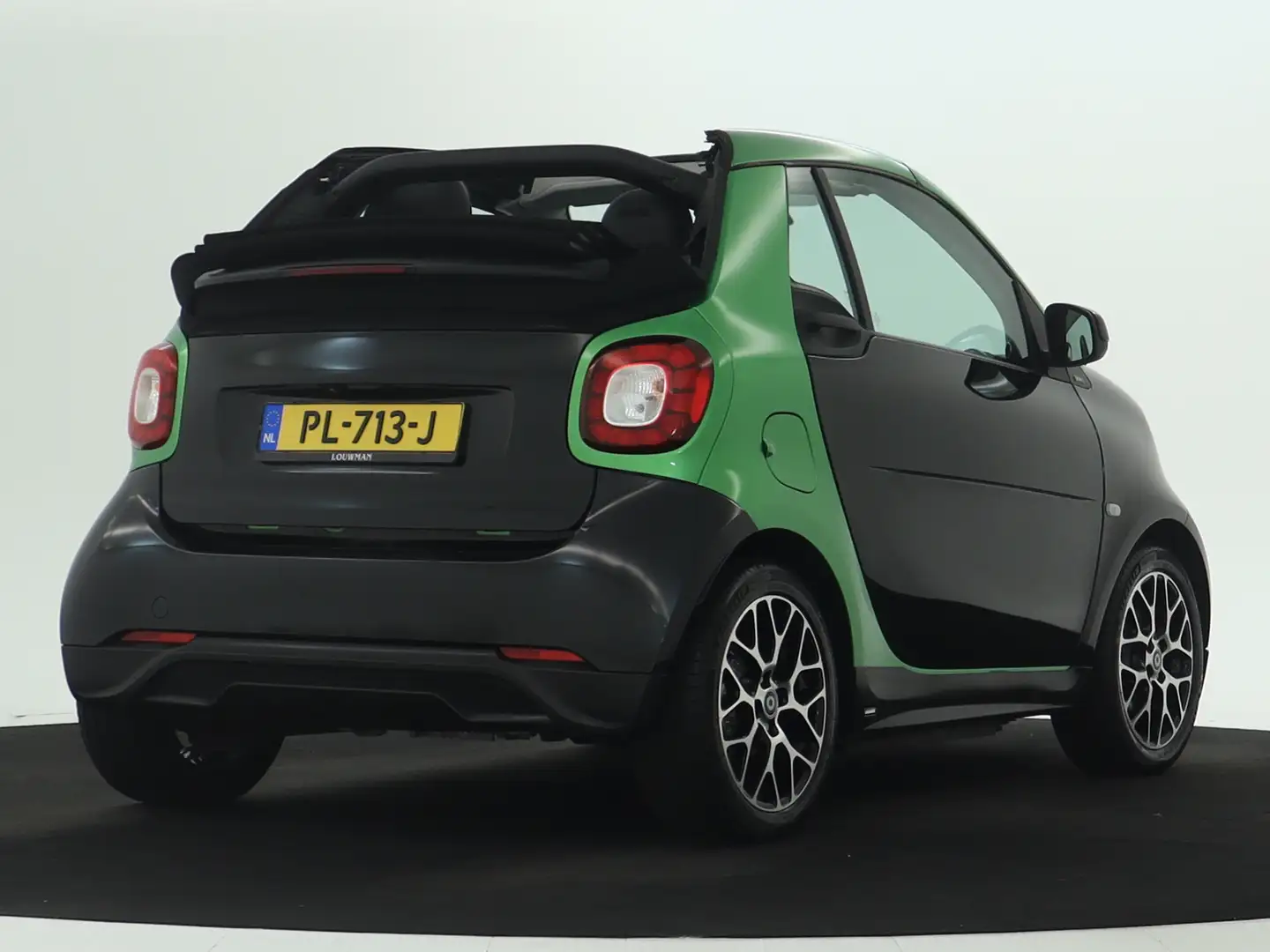 smart forTwo cabrio electric drive prime 18 kWh | Cruise Contro Zwart - 2