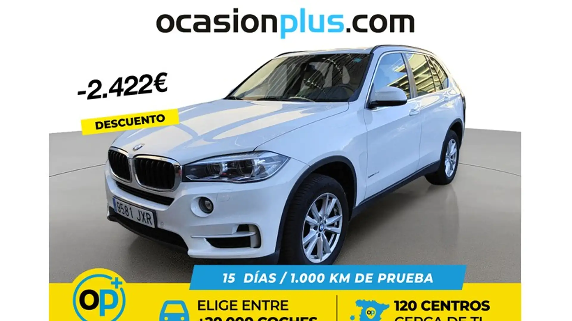 BMW X5 xDrive 25dA Blanc - 1