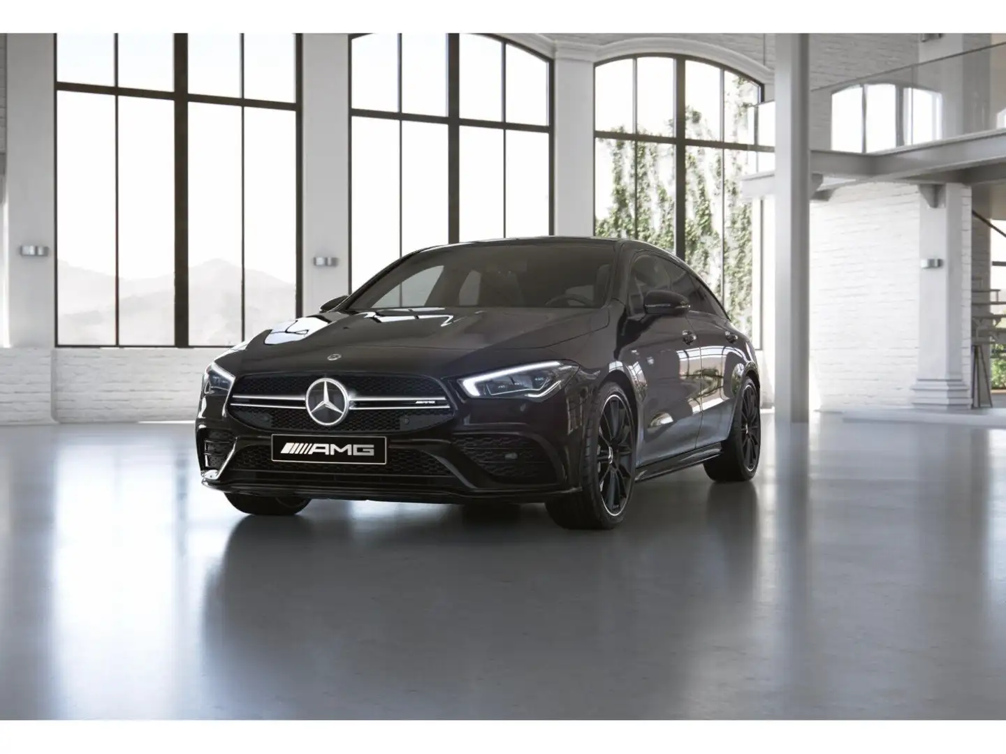 Mercedes-Benz CLA 35 AMG 4M SB NIGHT SPUR PANO 360 SHZ MULTI Schwarz - 2