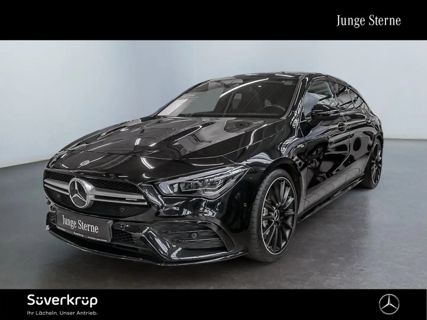 Mercedes-Benz CLA 35 AMG 4M SB AMG NIGHT MEMO MULTI 360 KAMERA Schwarz - 1