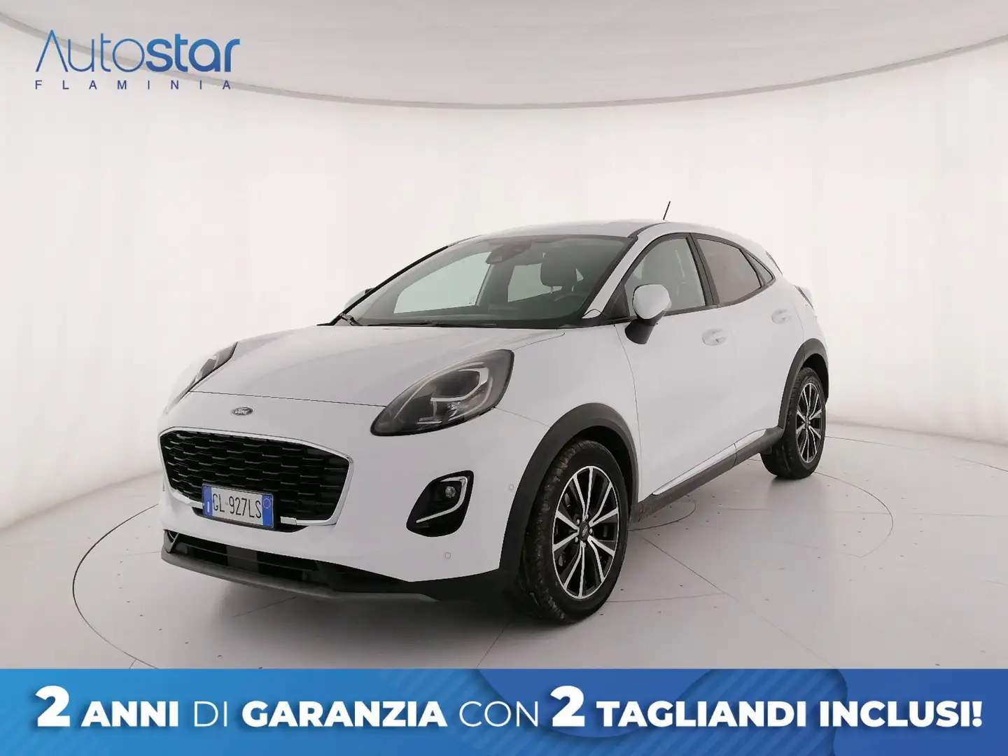 Ford Puma 1.0 ecoboost h Titanium s&s 125cv Blanc - 1