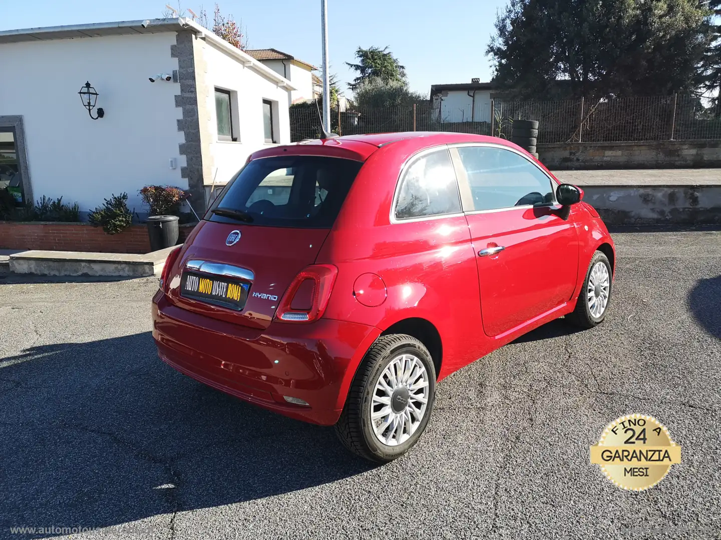Fiat 500 1.0 Hybrid Dolcevita PROMO WEB Rouge - 2