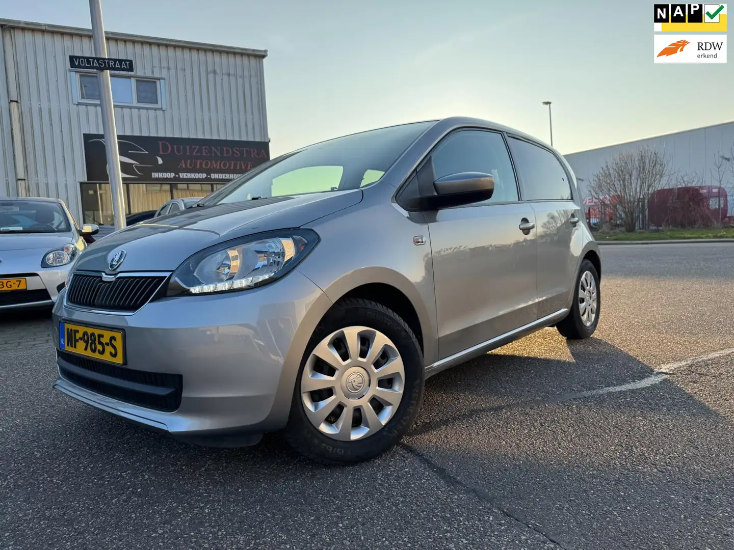 Skoda Citigo 1.0 Greentech Ambition Led, Nap, Grijs - 1