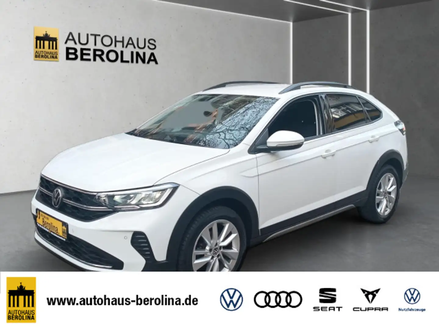 Volkswagen Taigo 1.0 TSI Life DSG *R-CAM*SHZ*App-Connect* Weiß - 1