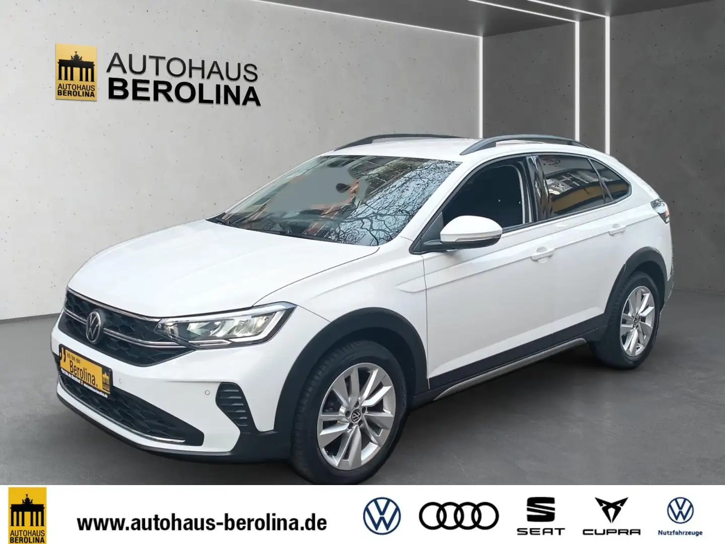 Volkswagen Taigo 1.0 TSI Life DSG *R-CAM*SHZ*App-Connect* Weiß - 2