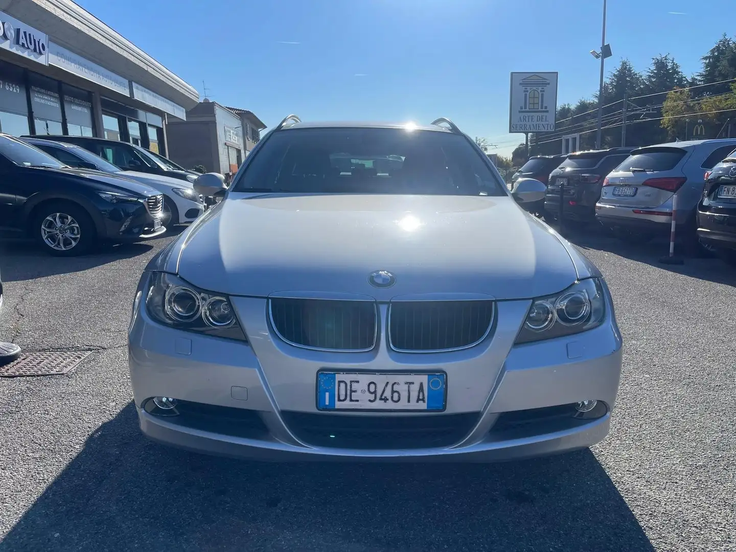 BMW 320 Touring 320d Touring Eletta Argento - 2