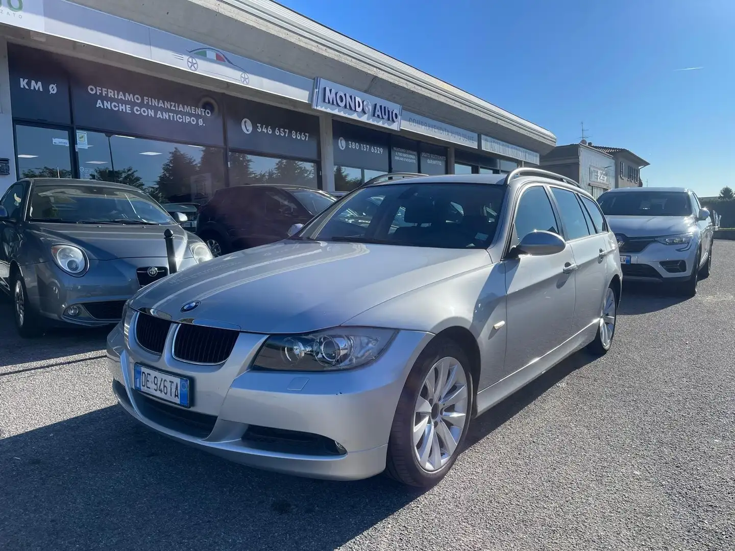 BMW 320 Touring 320d Touring Eletta Argento - 1