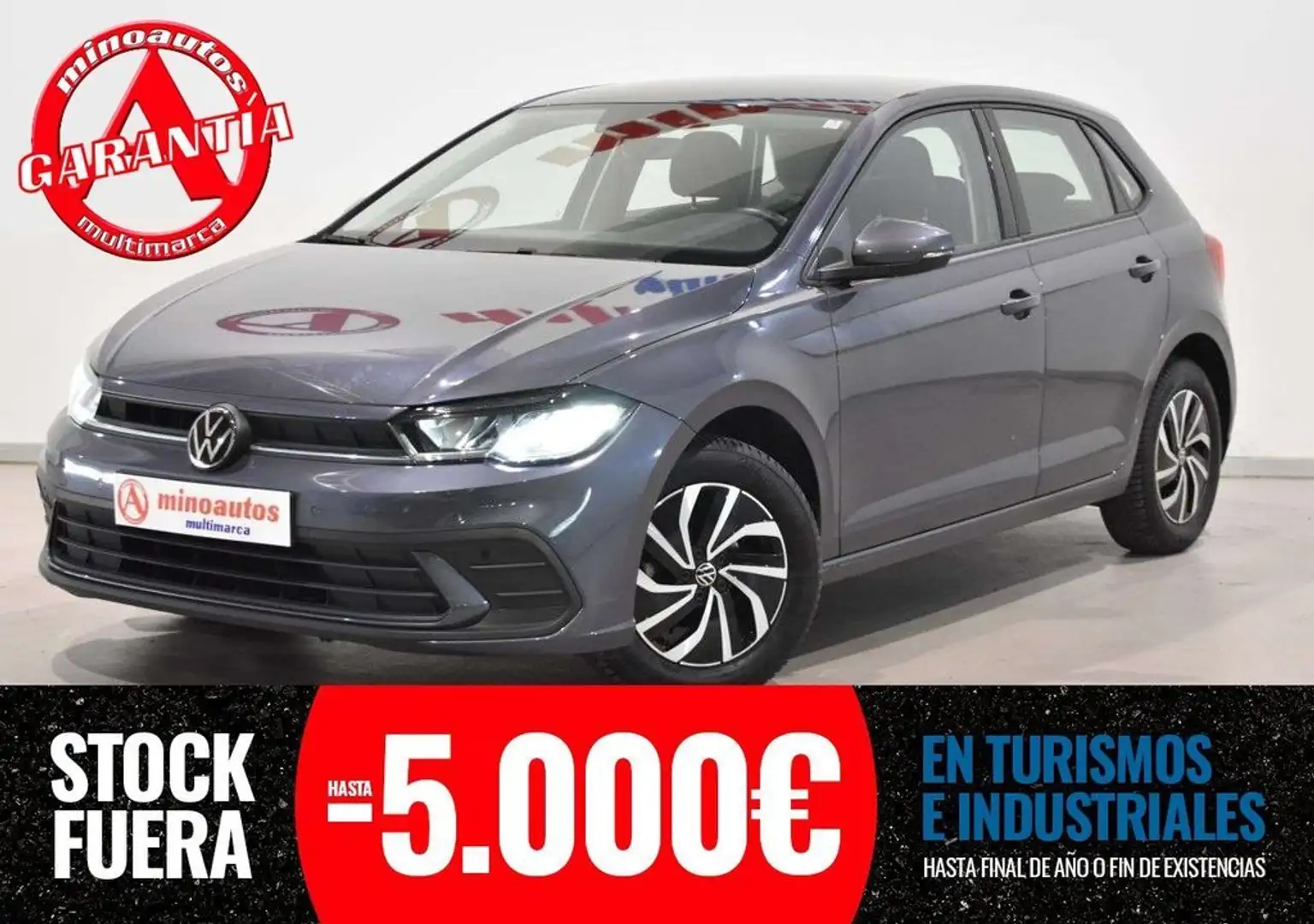 Volkswagen Polo 1.0 TSI Advance 70kW Gris - 1