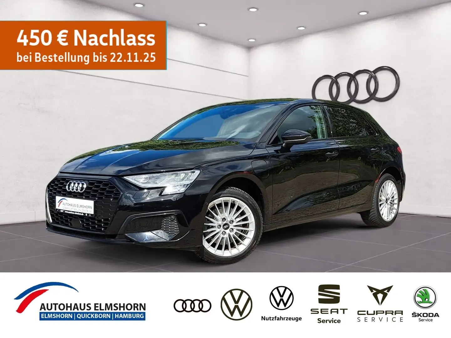 Audi A3 Sportback advanced 40 TFSIe S tronic NAV APP GRA Schwarz - 1