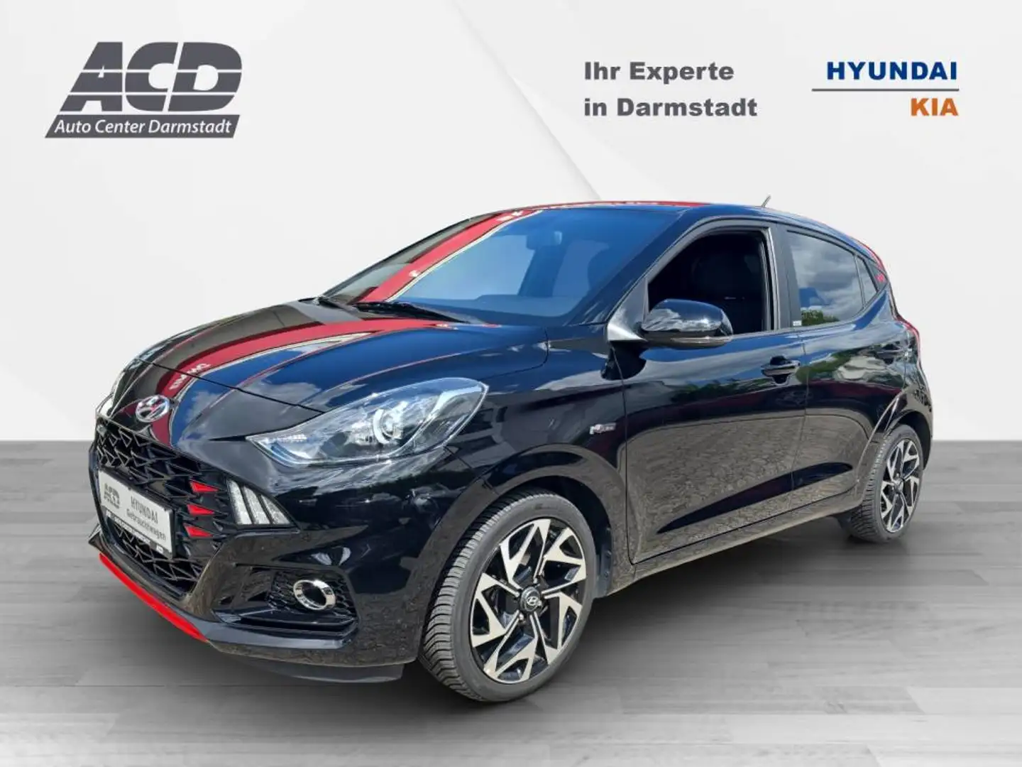 Hyundai i10 I10 1,0 T-GDi N-Line *NAVI*16ZOLL*KAMERA* Schwarz - 1