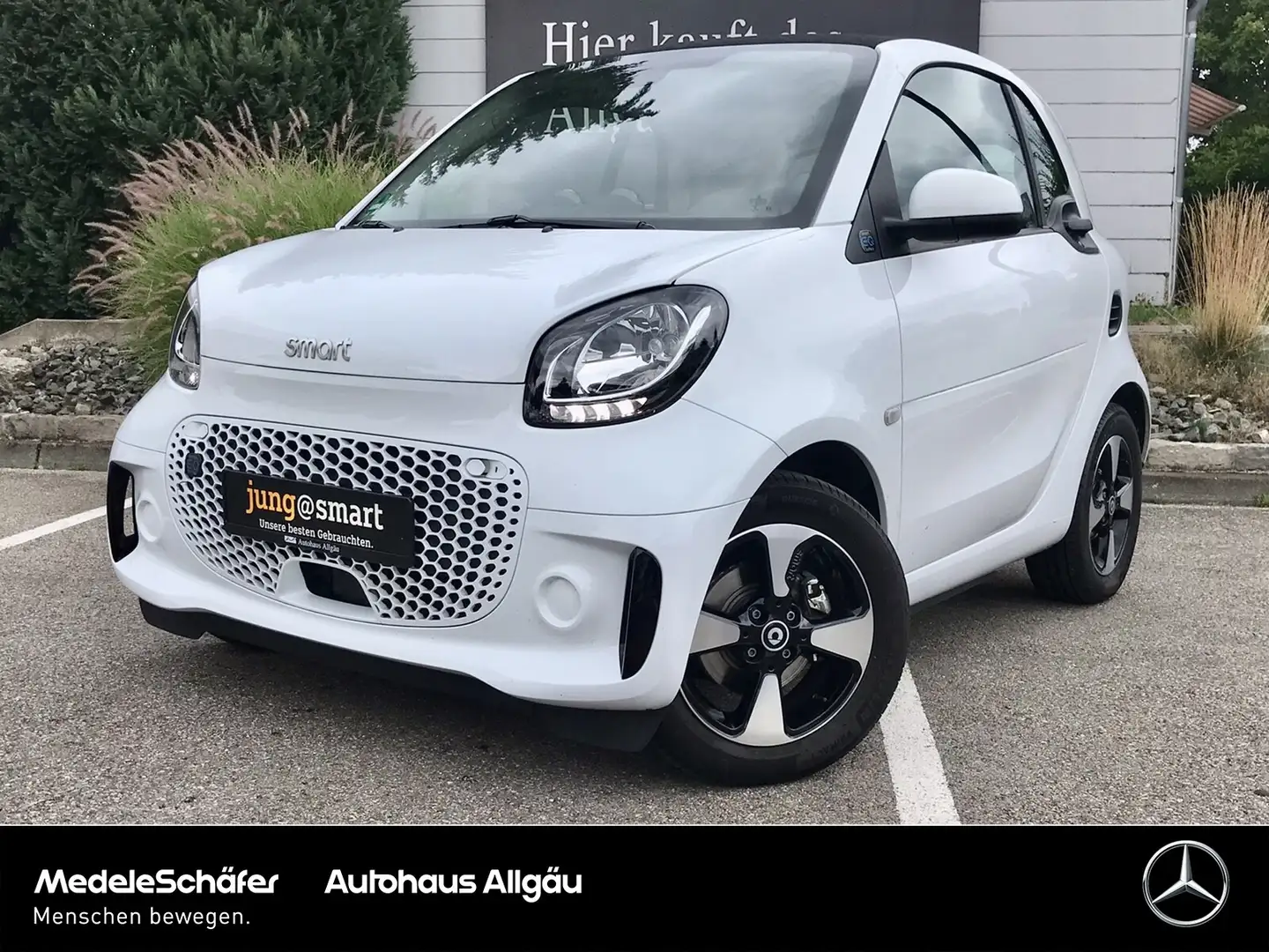 smart forTwo fortwo EQ passion 22kW-Lader Plus-P. Cool&Audio Blanc - 1