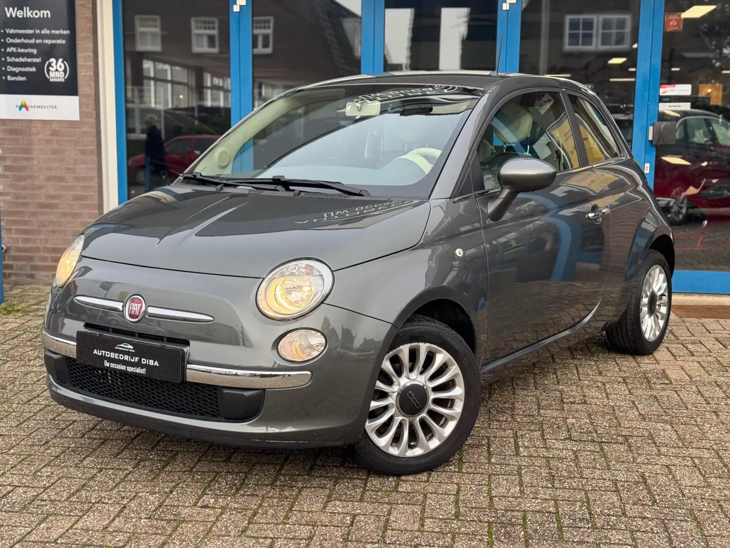 Fiat 500 1.2 Popstar 2015 GRIJS AIRCO LM APK NAP 1e Eig! Grigio - 2