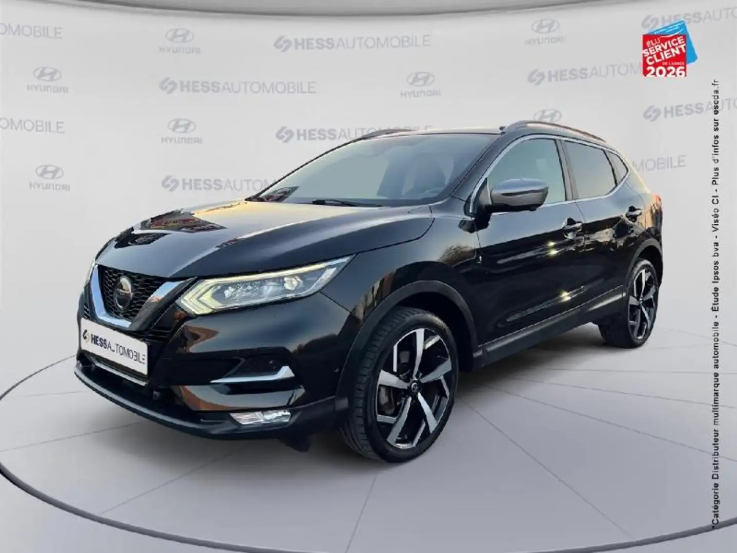 Nissan Qashqai 1.3 DIG-T 140ch Tekna+ 2019 Schwarz - 1