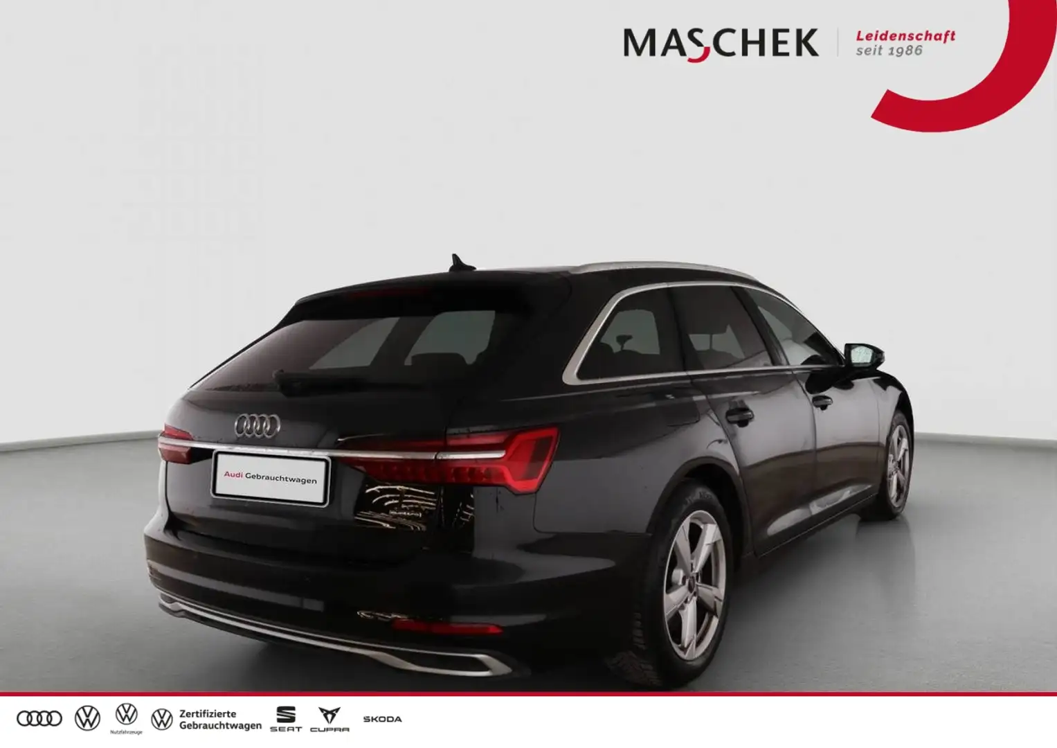 Audi A6 Avant advanced 45 TFSI quat AHK Pano Matrix Memory Schwarz - 1