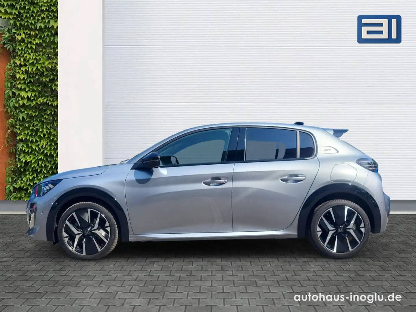 Peugeot 208 GT Hybrid 136 e-DSC Navi+Pano+R-Kam+ACC+DAB+ Szürke - 2