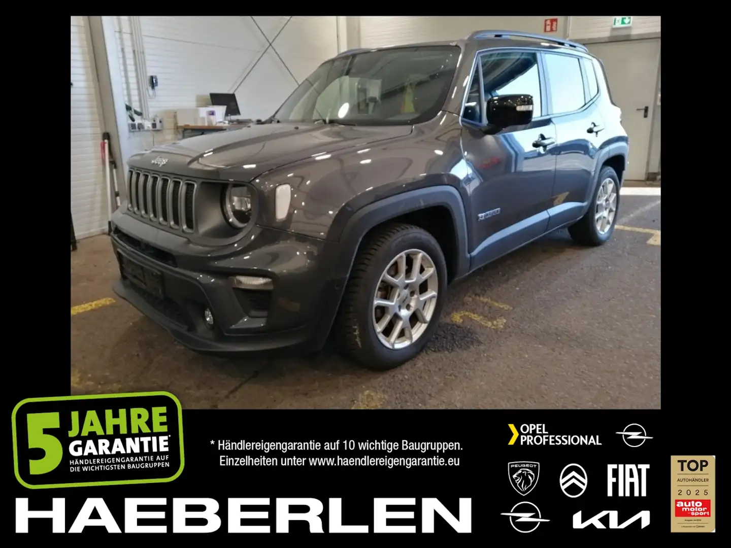 Jeep Renegade 1.5 MultiAir FWD Longitude 2xKlima+LM Grigio - 1