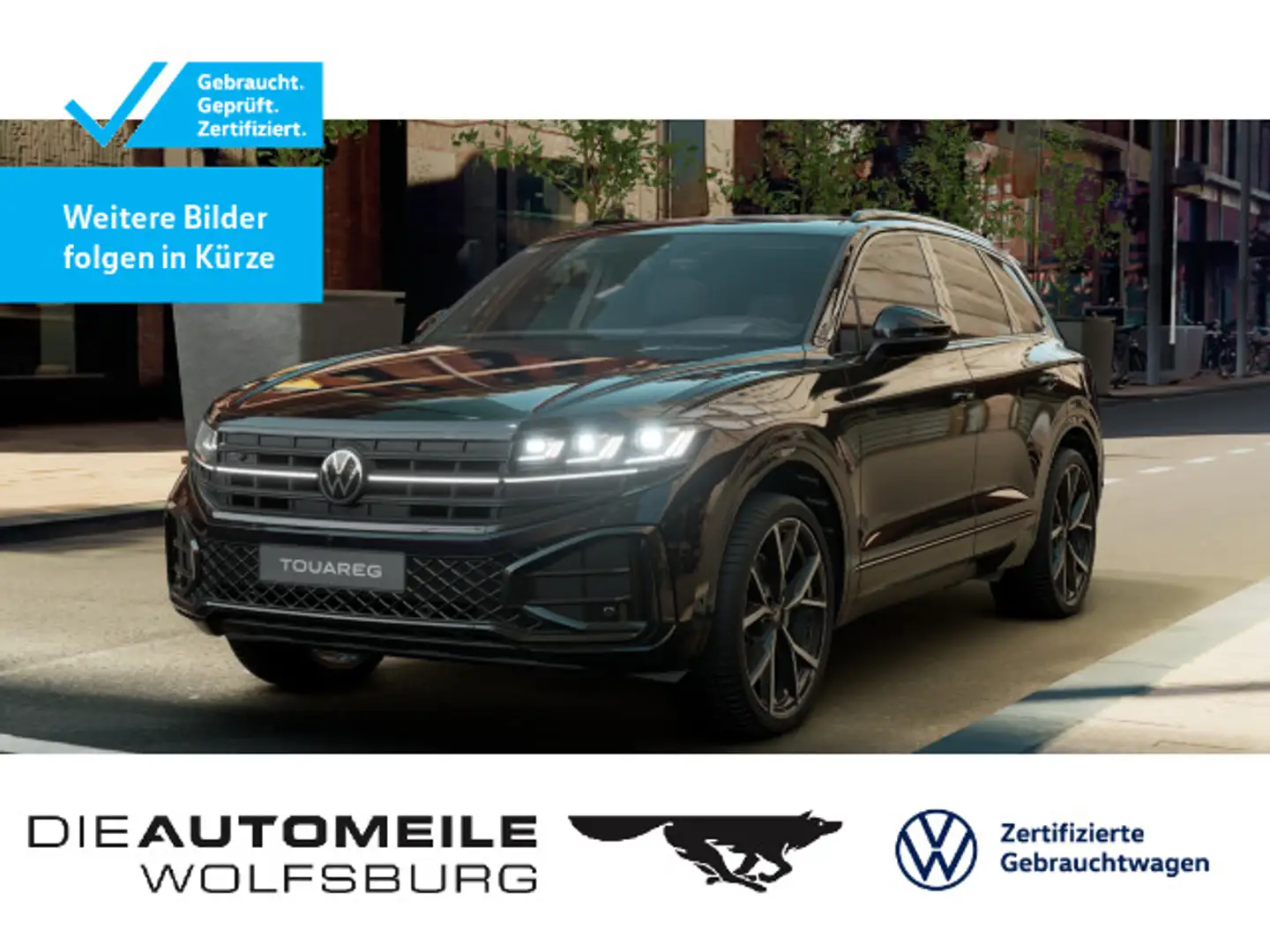 Volkswagen Touareg 3.0 TDI Tiptronic R-Line Black-Style Hea Schwarz - 1