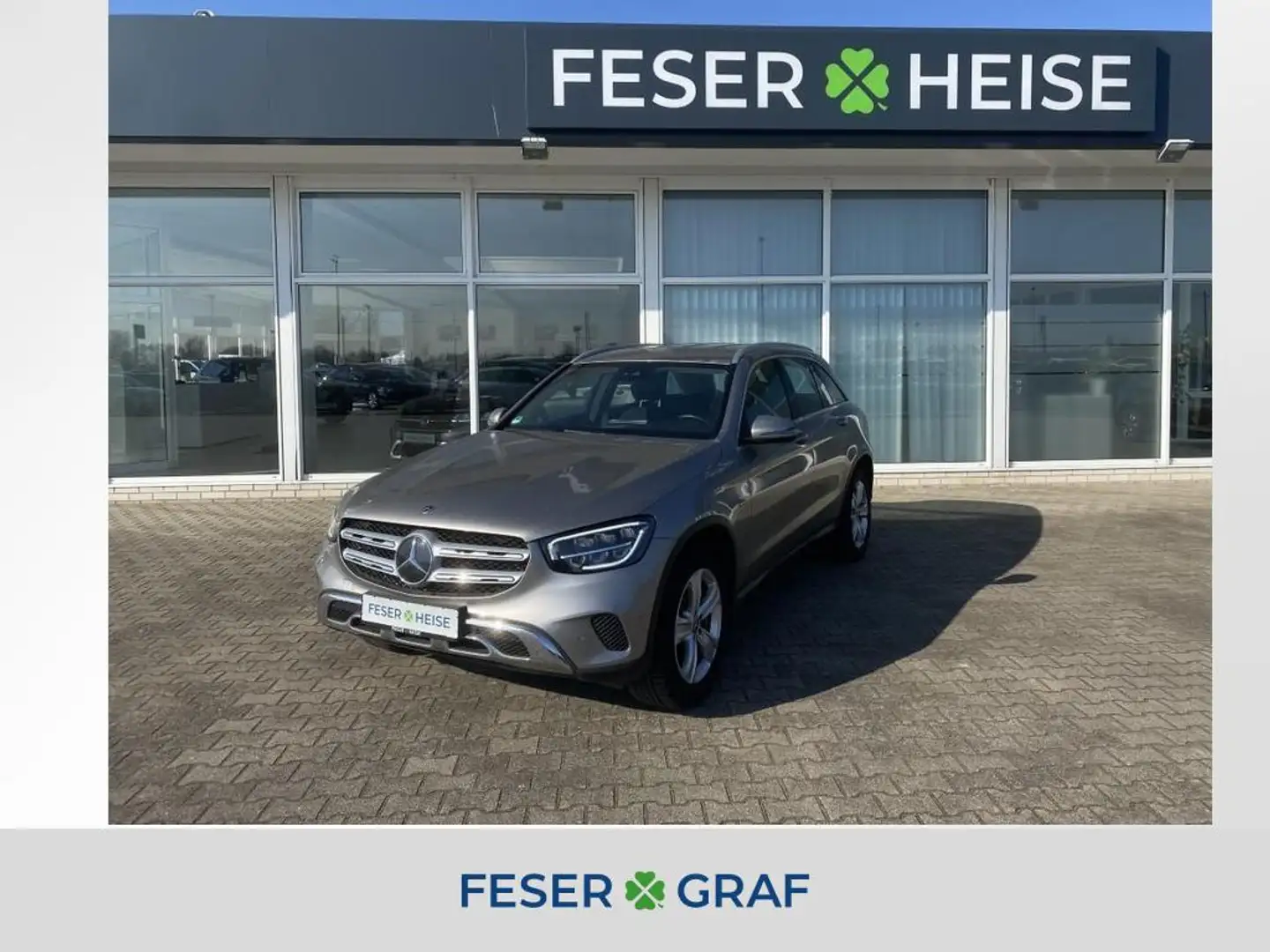 Mercedes-Benz GLC 300 de 4Matic AHK*Tempomat*elektrHeckklappe Silber - 1