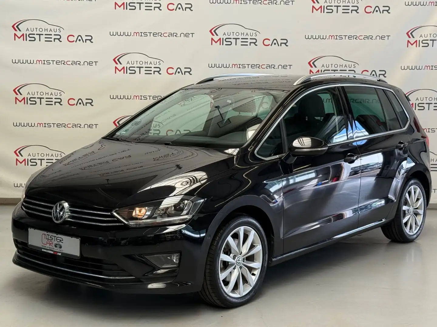 Volkswagen Golf Sportsvan Highline Xeno/Navi/Kam/PDC/SHZ/17 Schwarz - 1