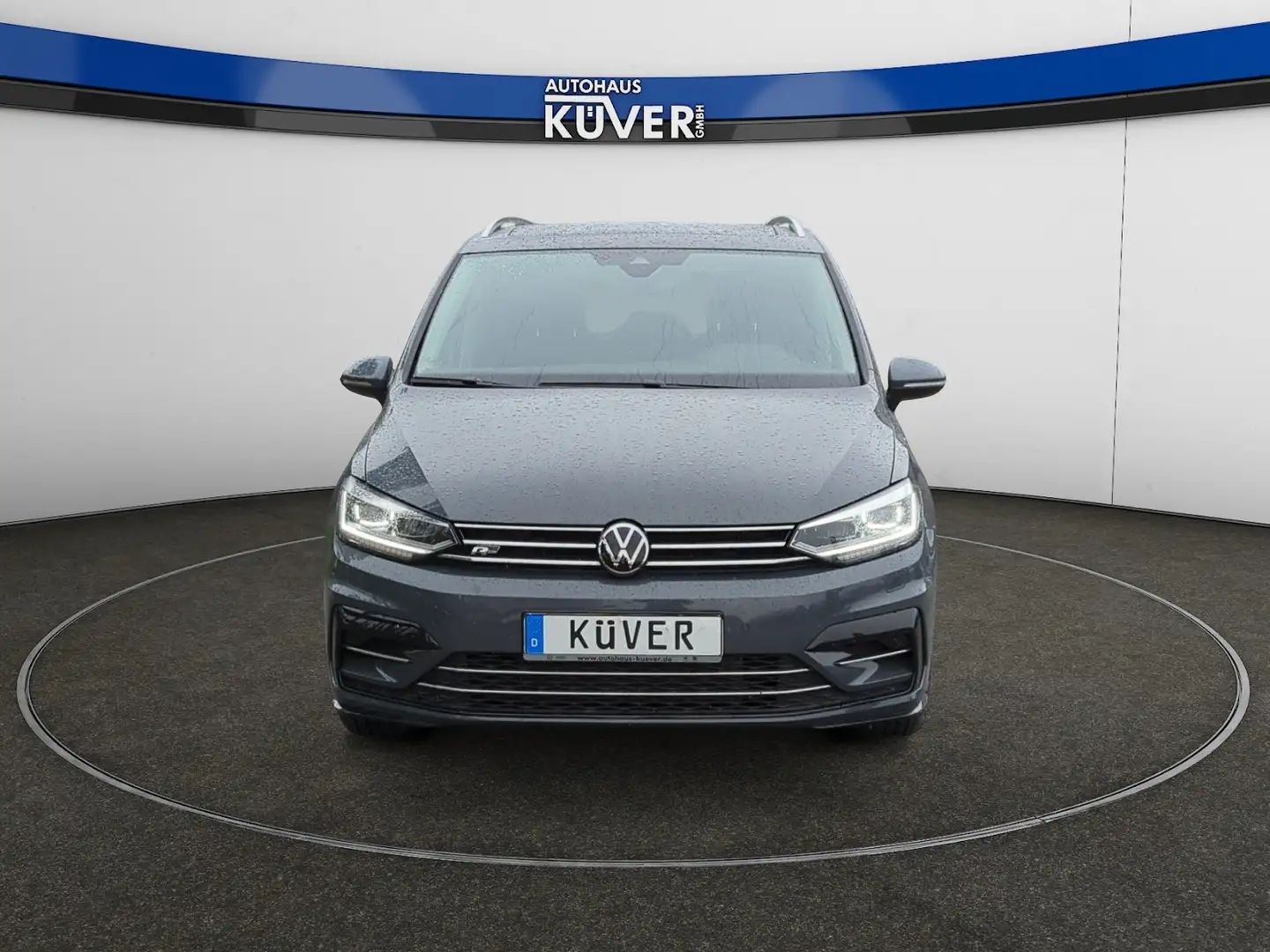 Volkswagen Touran R-Line 2,0 TDI DSG Navi+ACC+AHK+Pano+7S Grau - 2